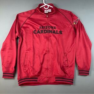Arizona Cardinals- Majestic Jacket Men's Embroidery - Red Full Zip - Size 2XT